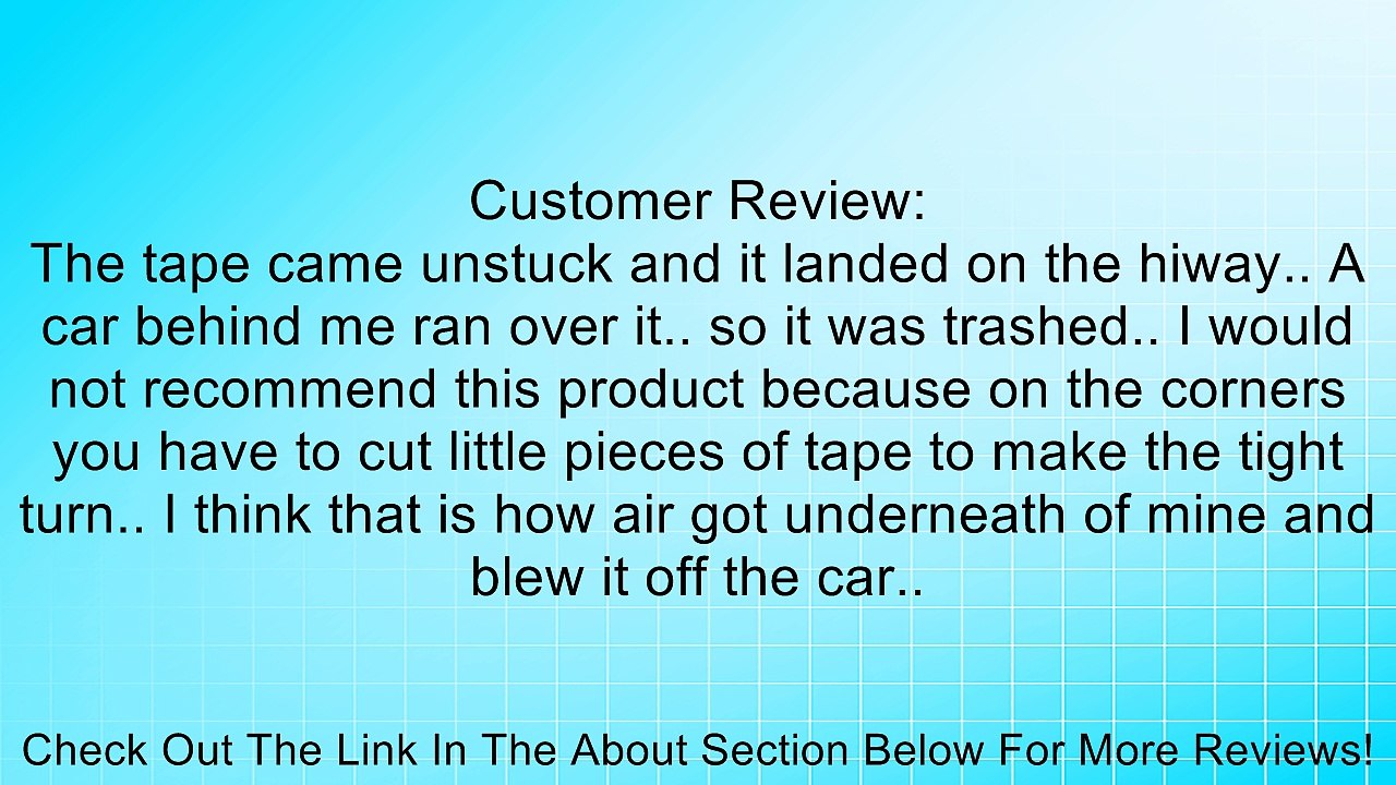 Auto Ventshade 77002 Windflector 34.5" Sunroof Wind Deflector Review