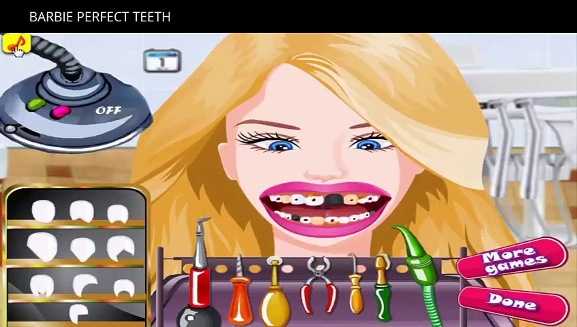 barbie teeth