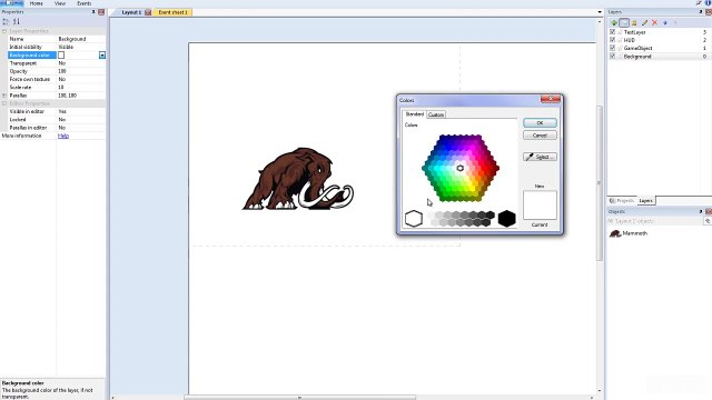 Lesson #44 - How to Change the Background color - Construct 2