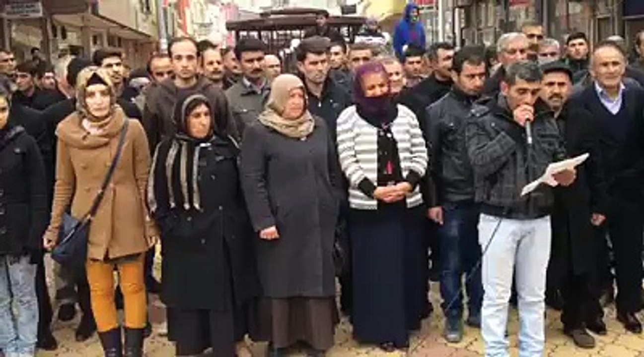 Cizre’de Katledilenler Kurtalan da Protesto Edildi