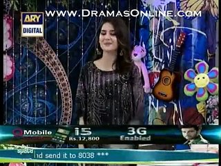 Host Madiha Imam telling what she wanted to become in her childhood,