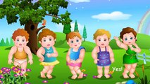 Chubby Cheeks Rhyme with Lyrics and Actions - English Nursery Rhymes Cartoon Animation Song Video