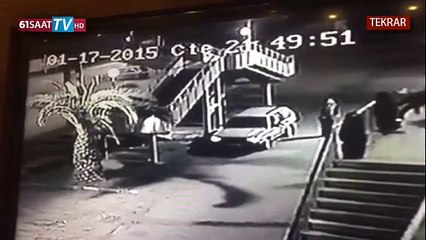 Trabzon'da düğün çıkışı feci kaza (17.01.2015)