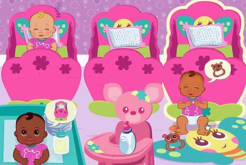 Baby Alive - Three Babies Nurturing - Kids Babies Game Movie