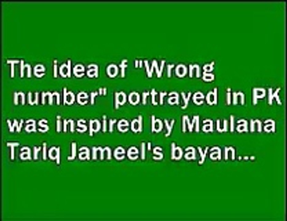 From where did Amir Khan get the Idea of wrong number   watch this video--Peeky Movie--PK Movie