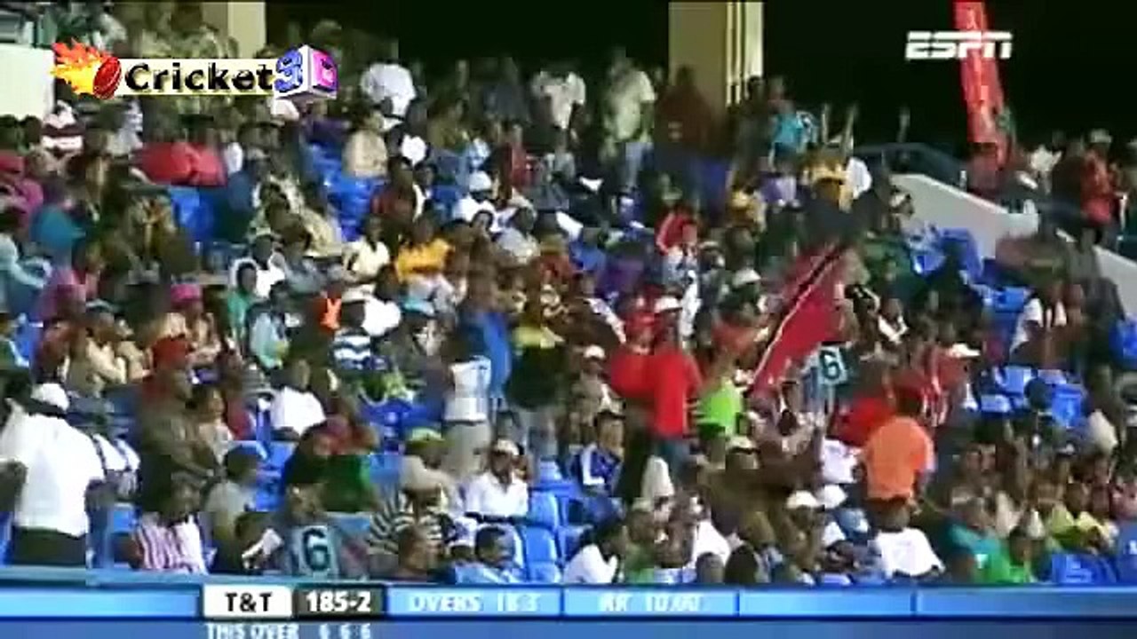 5 Sixes in a OVER _ Kieron Pollard Hits 5 Sixes in a OVER