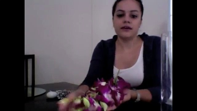 Wedding Event Orchid Flower Centerpieces (Floral Arrangment)