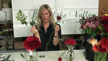 Wedding Flowers and Floral Arrangements - How to Make a Boutonniere for a Wedding or a Prom