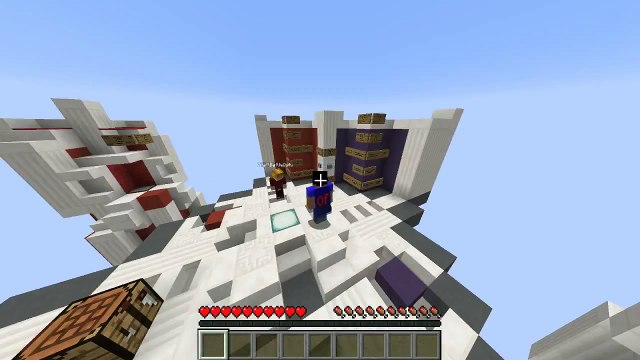 Minecraft RED VS BLUE CONNECT 4 with Vikkstar & Lachlan (Minecraft 1.8 Mini Game)