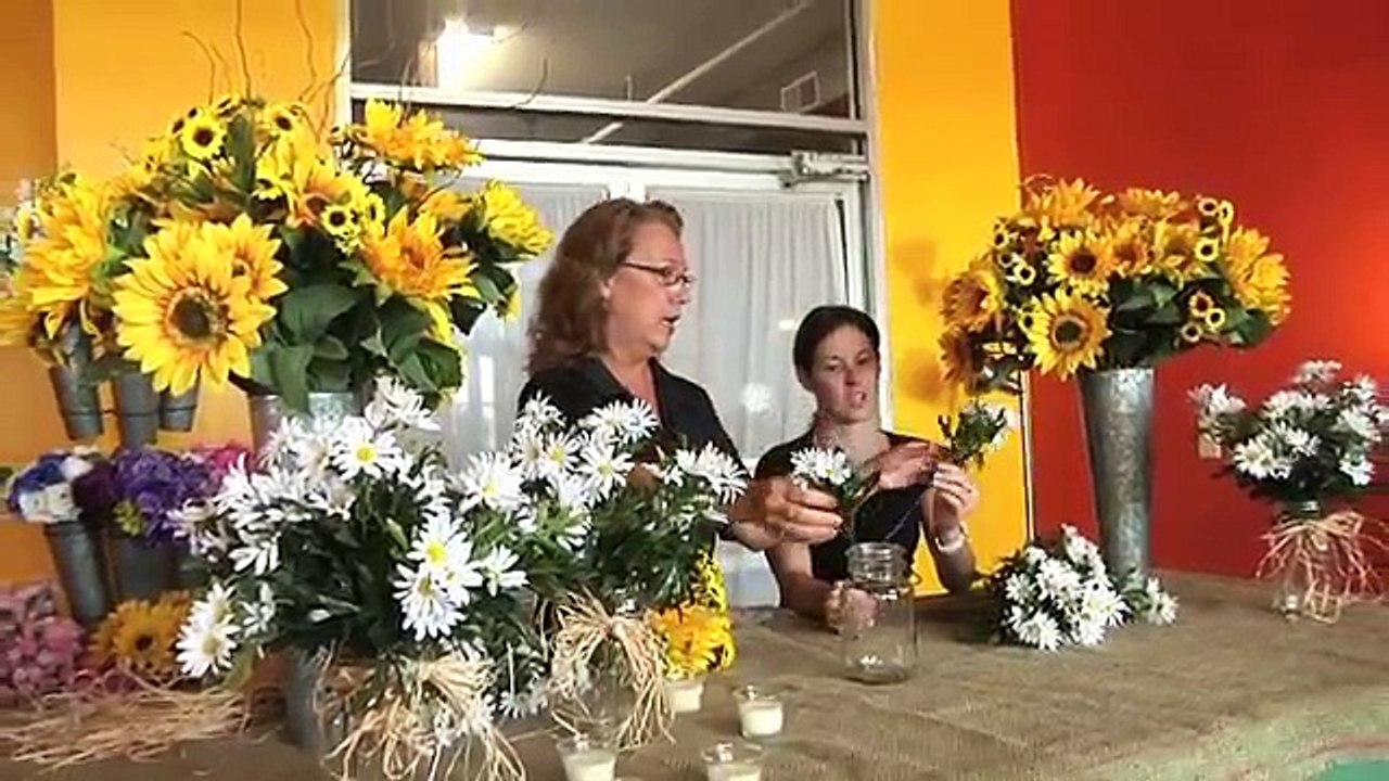 Sunflower Centerpieces and Arrangements