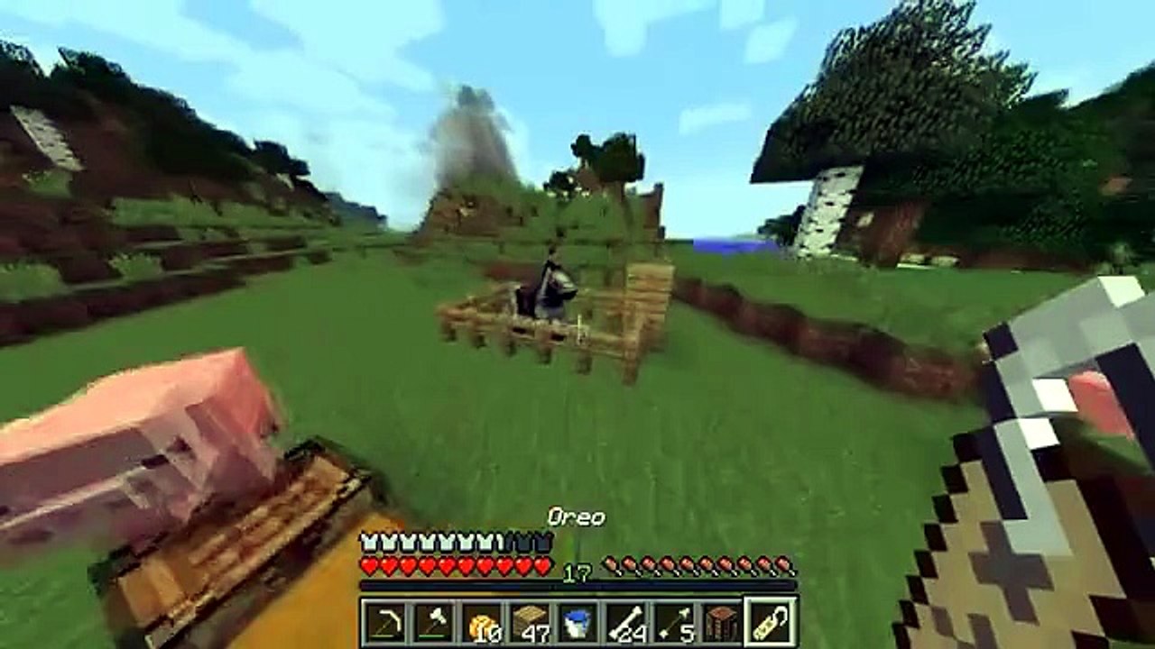 Minecraft Survival - Lets Play! Ep.6 House Desi...
