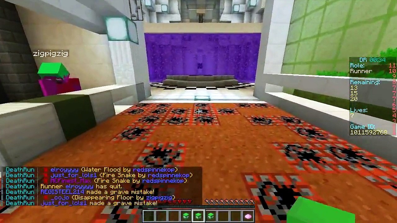 -NEW- Minecraft- Death Run - DEATH!!!!