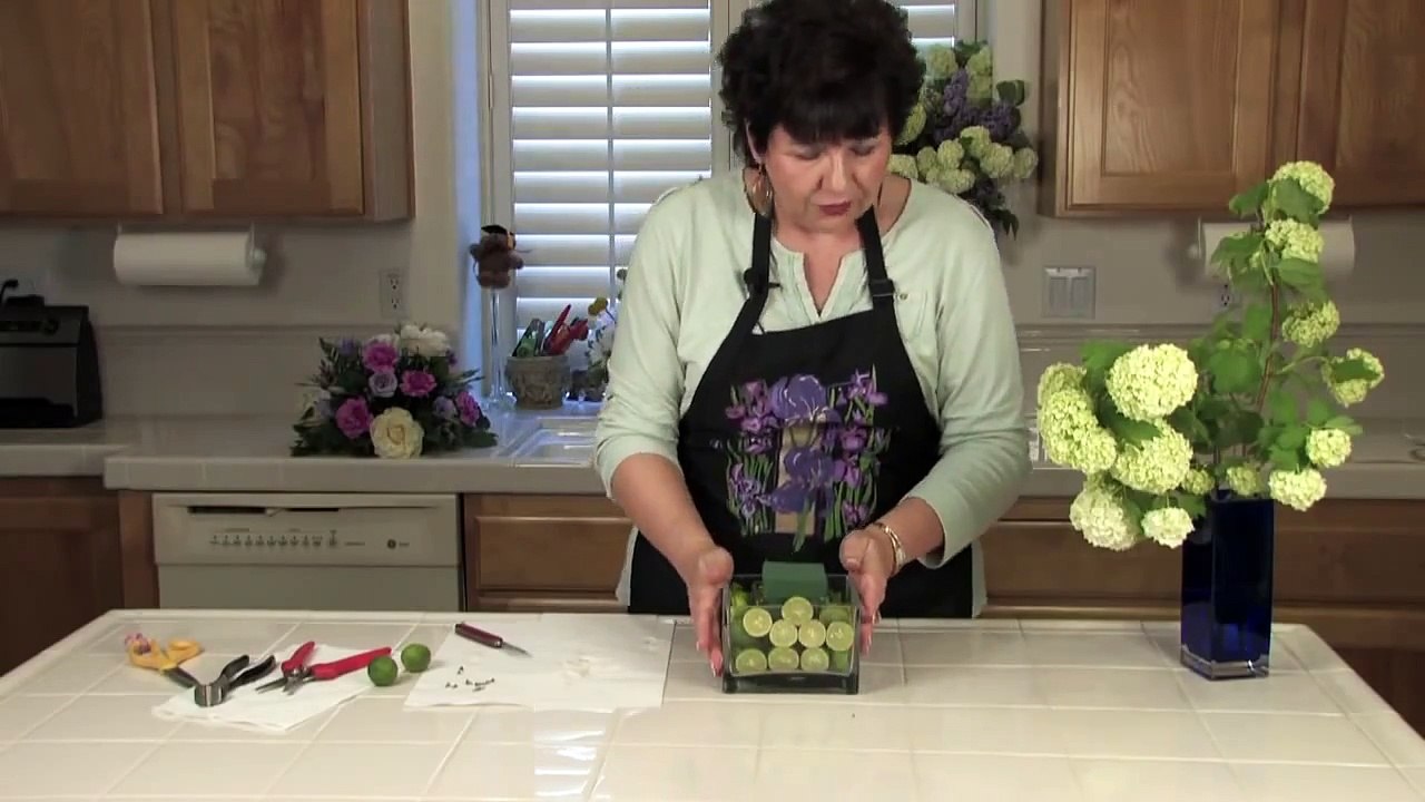 DIY Brides Lime Wedding Centerpieces - Floral Arrangements for Weddings and Centerpieces