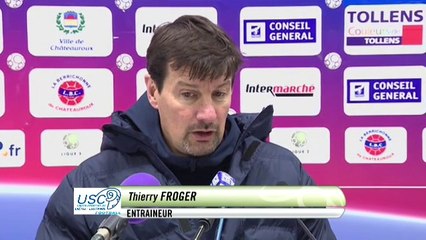 Châteauroux - USCL : Conférence de presse des entraîneurs (J21 S14/15)
