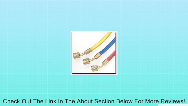 FJC 6327 Yellow 72 R12 Charging Hose Review