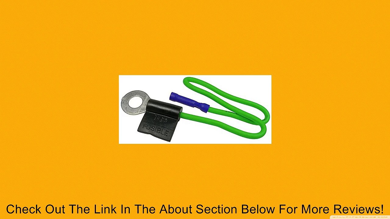 Pico 5554PT 10-1/2" Ford 14 Gauge Starter Solenoid Fusible Link 5/16" Stud - Green 1 Per Package Review