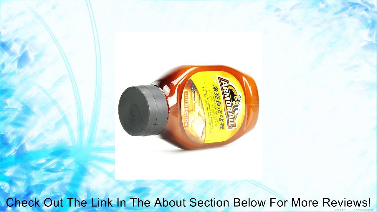 Armor All 10961 Leather Care Gel - 18 oz. Review