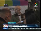 Comunidad gay protesta contra la homofobia en Austria