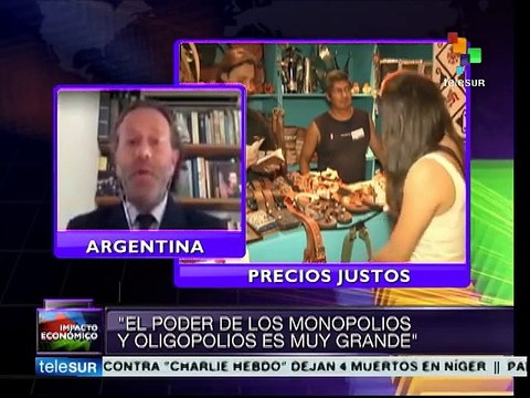 Gobierno de Argentina combate inflación de precios: experto