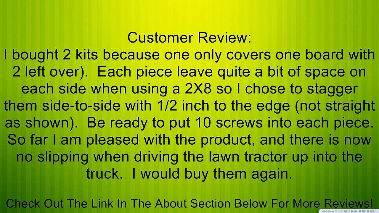 Highland (0561200) Ramparts Ramp Mats, Black - Set of 6 Review