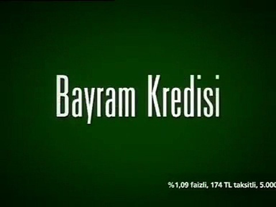 Garanti'den Bayram Kredisi
