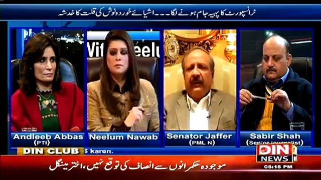 News Night With Neelum Nawab 17 January 2015 - Din News