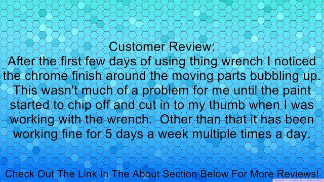 GearWrench 9202 7/16-Inch x 1/2-Inch Double Box Ratcheting Wrench Review