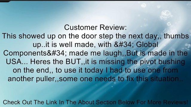 OTC (1024) Mechanical Grip-O-Matic Puller - 5 Ton, 2 Jaw (Reversible Jaws) Review