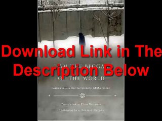 I Am the Beggar of the World Landays from Contemporary Afghanistan by Seamus Murphy Ebook (PDF) Free Download
