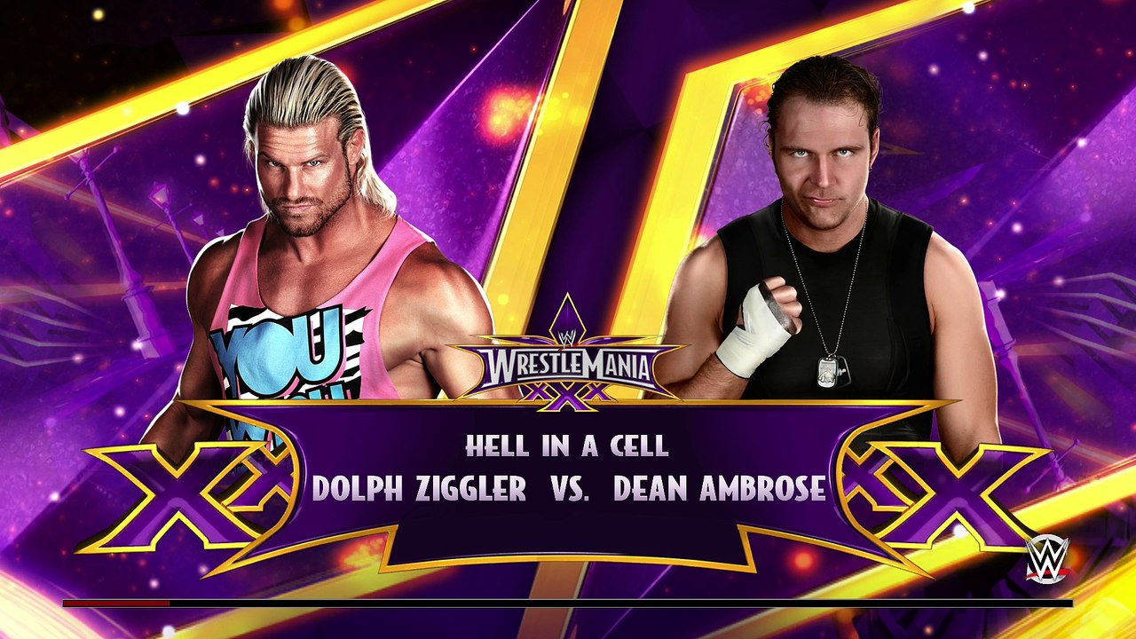 WWE 2K15: Quick Hell In A Cell Dolph Ziggler Vs Dean Ambrose