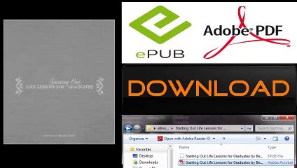 Starting Out Life Lessons for Graduates by Becki Smith Ebook (PDF) Free Download