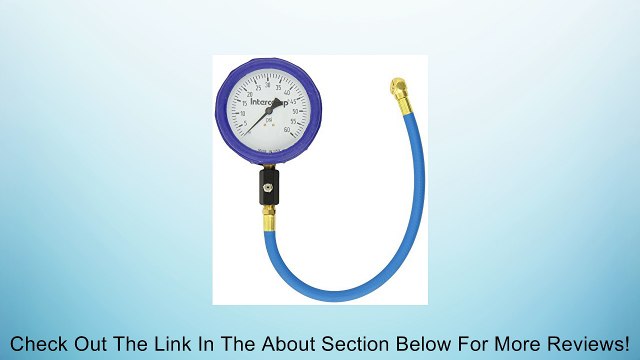 Intercomp (360060) 4 60 PSI Glow Air Pressure Gauge Review