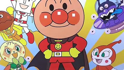 Anpanman Training Toy アンパンマン知育おもちゃ 木のニッコリ顔パズル