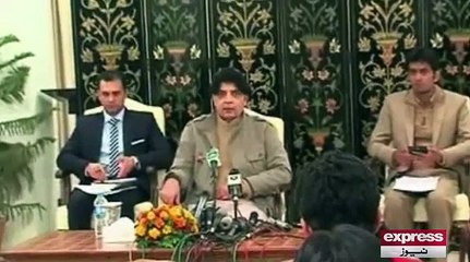 Chaudhry Nisar aggressive speach against India