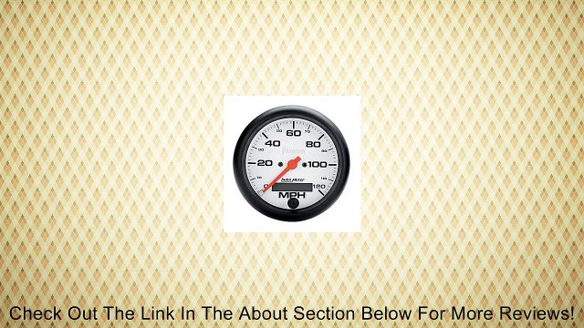 Auto Meter 5887 Phantom In-Dash Electric Speedometer Review