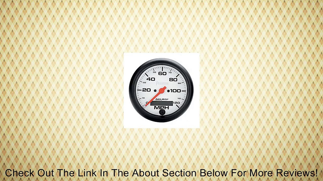 Auto Meter 5887 Phantom In-Dash Electric Speedometer Review
