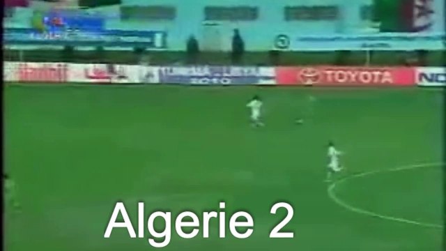 Bute de Houcine Achiou contre l'egypte 2004 commentaire de Hafid Derradji
