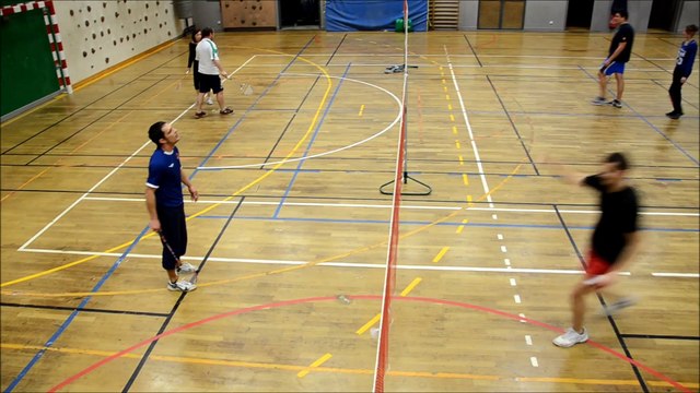 Pont-de-Vaux. SLC Badminton. Janvier 2015.