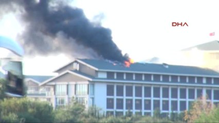 Antalya' da 5 Yıldızlı Otelde Yangın-3