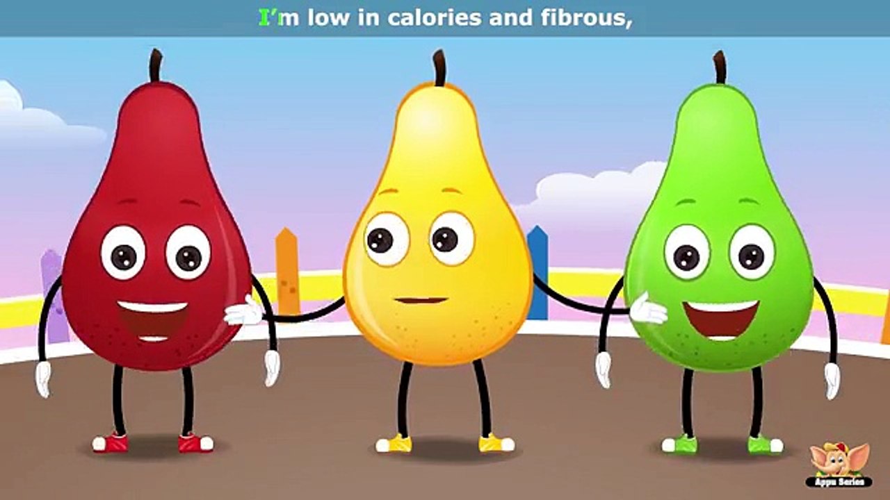 Pear - Fruit Rhyme