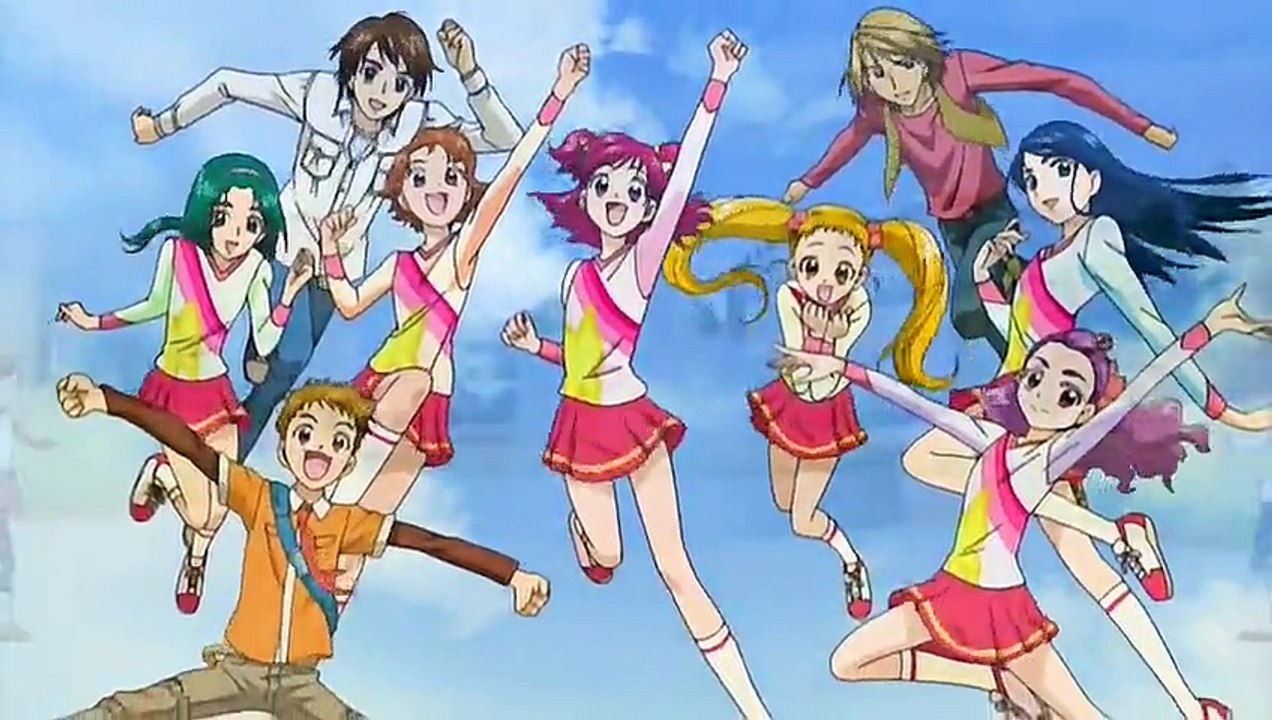 Yes! Precure 5 GoGo! ~ Ending 02 [Precure Quartet - Gambalance de Dance ~Kibou no Relay~] [DVD] [Creditless]