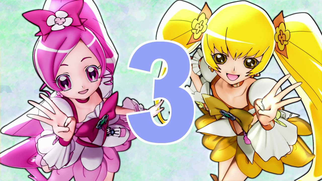 HeartCatch PreCure! - NC ED 2「Tomorrow Song(Clases de baile ritmo normal)」