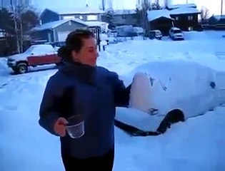 It,s really amazing Water turn into Ice