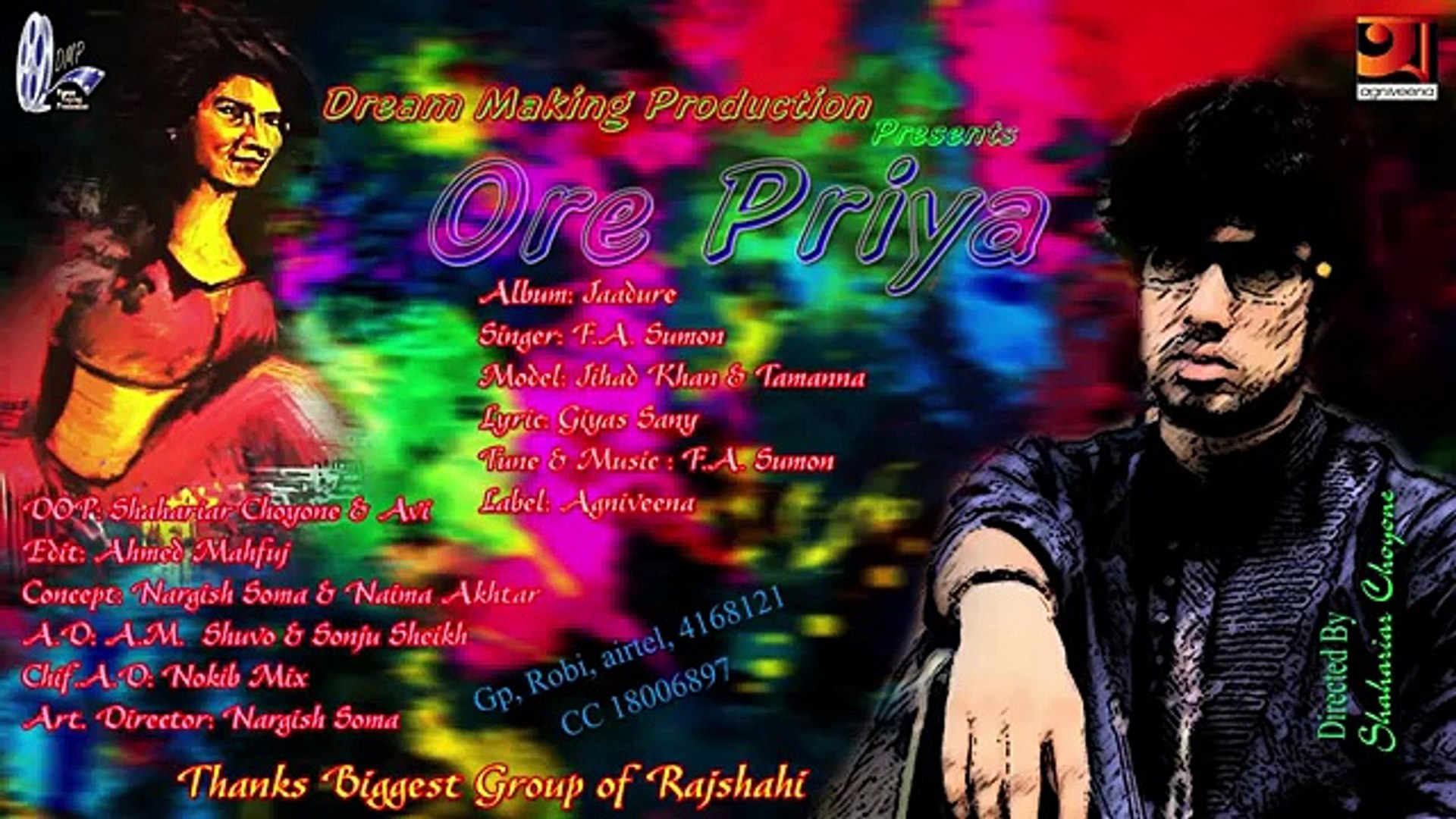 ⁣Ore Priya Bangla Music Video (2015) By F.A. Sumon 1080p