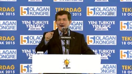 Davutoğlu: "Cumhuriyetçilik Nutuk Meselesi Değildir, Cumhuriyetçilik Onur Meselesidir"