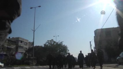 Gazze'de Askeri Geçit Töreni