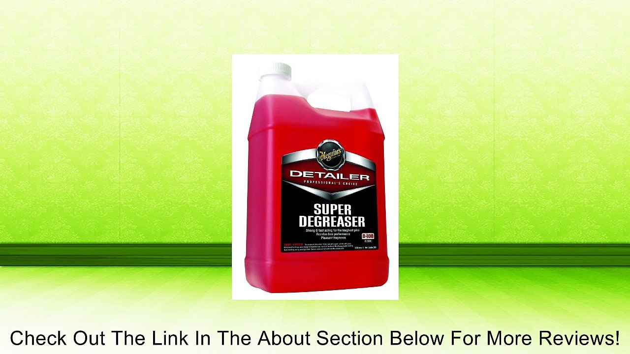Meguiar's D10801 Super Degreaser - 1 Gallon Review