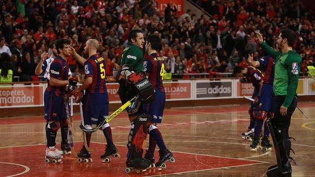 Benfica 1-3 FC Barcelona (Lliga Europea Hoquei patins 2014/15)