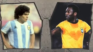 Pelé vs Maradona