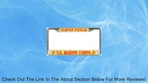 U.S. MARINE CORP SEMPER FIDELIS License Plate Frame Review